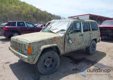 1996 Jeep Cherokee Sport/Classic from USA, damaged, VIN 1J4FJ68S2TL154142